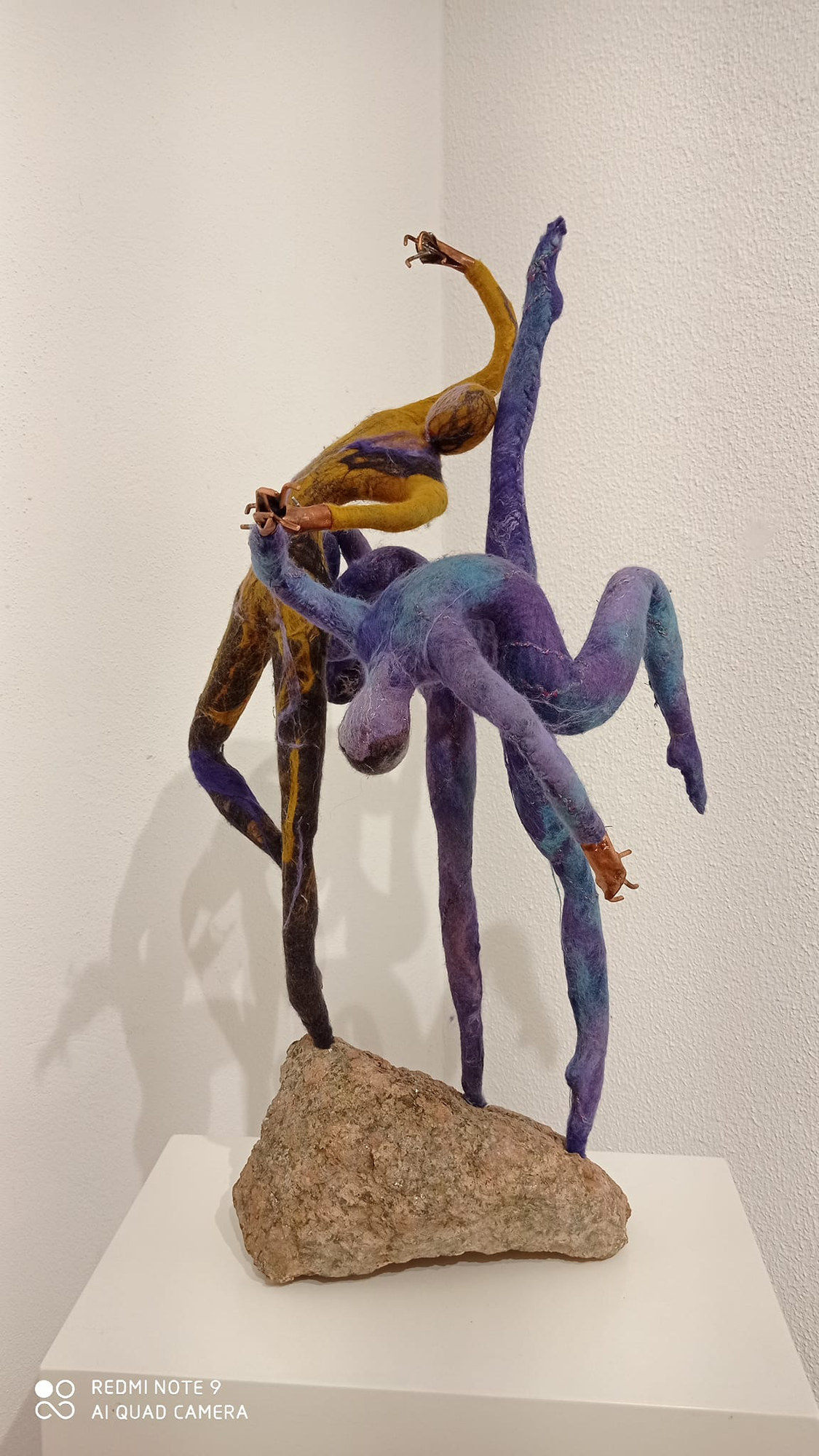 ‘Changelings’, fibre artwork by Fiona Whyte