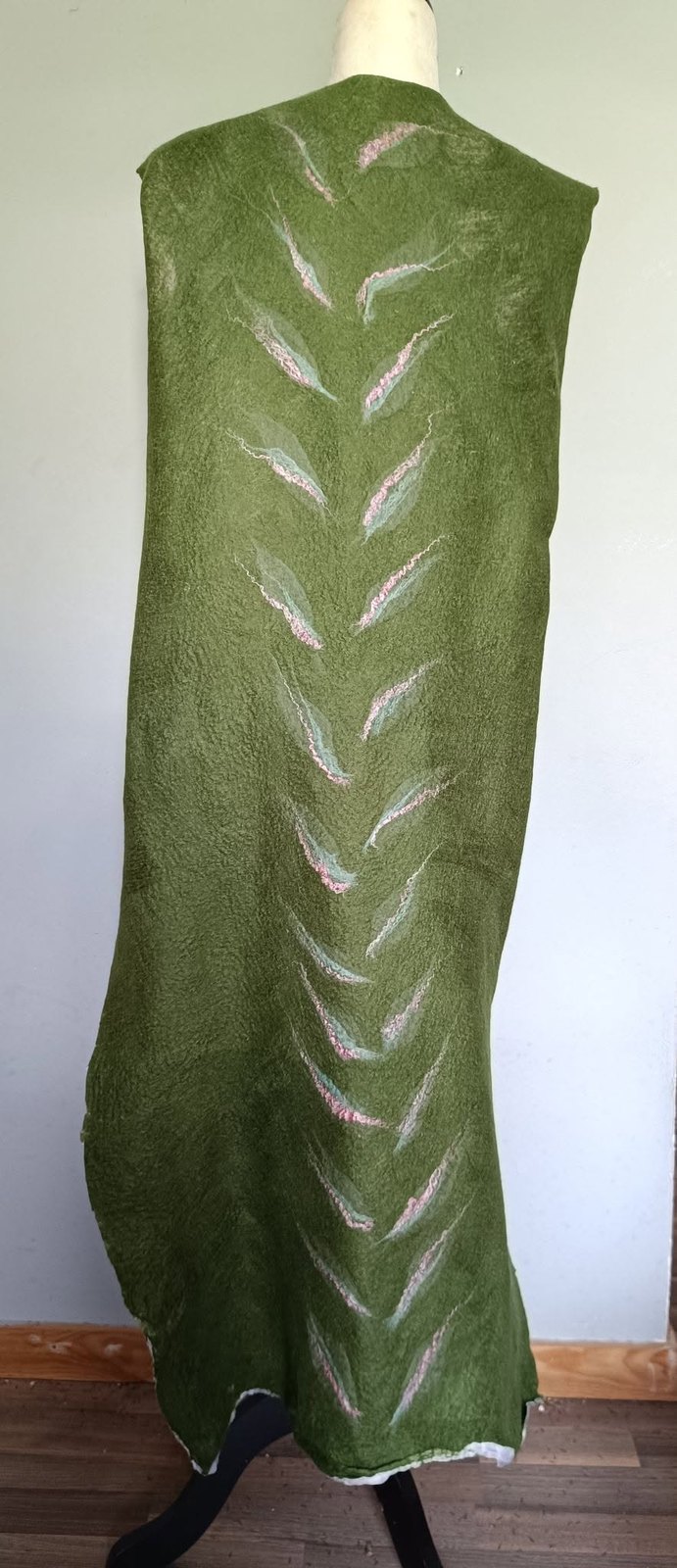 Hand-felted wearable art by Fiona Whyte