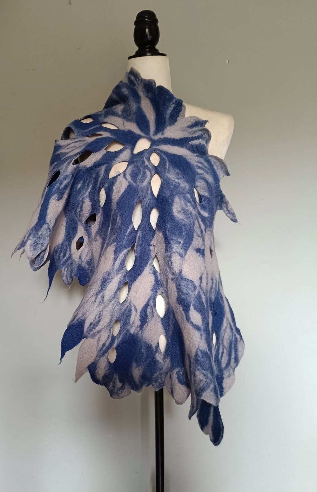 Hand-felted wearable art by Fiona Whyte
