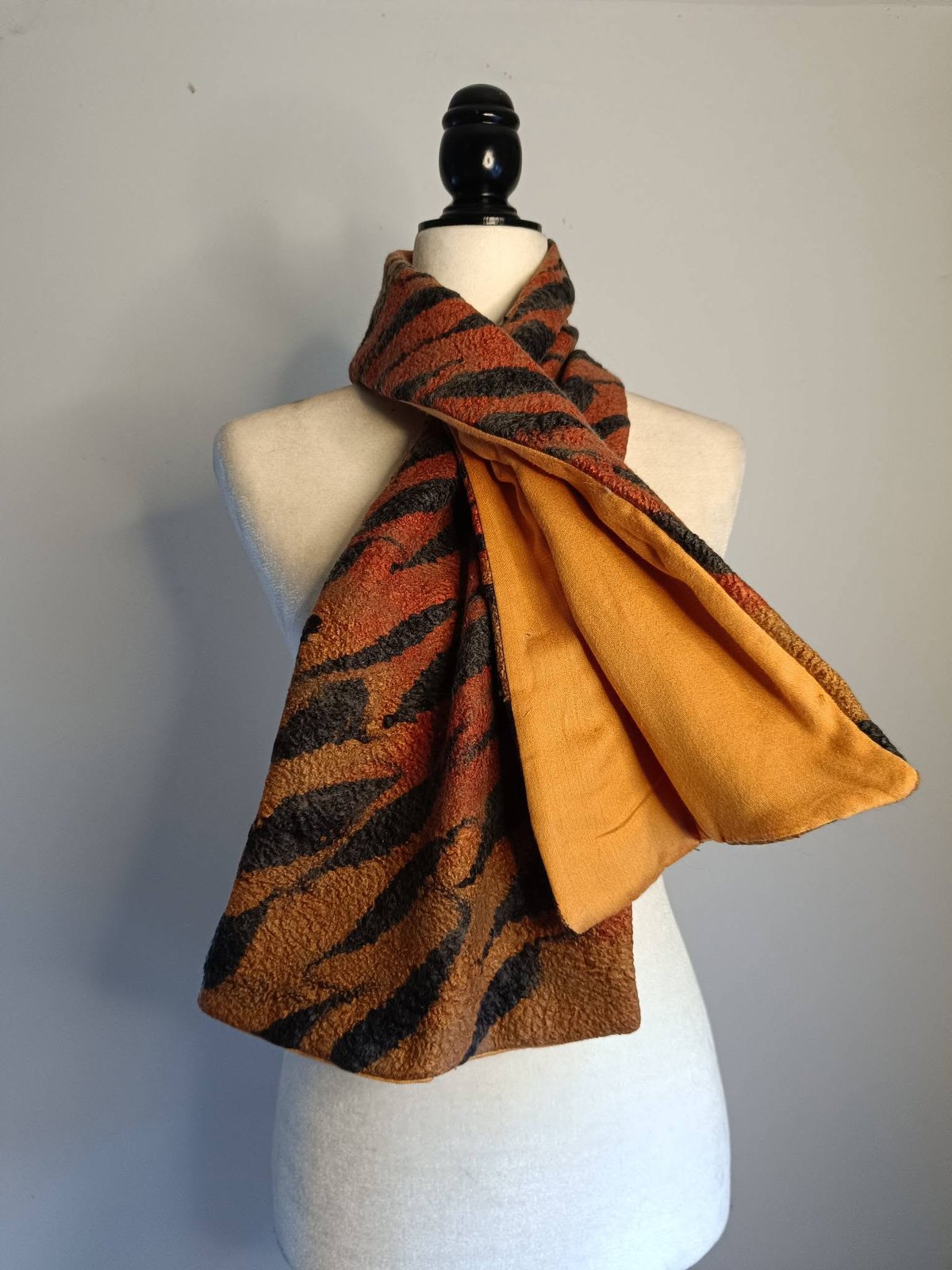 Hand-felted wearable art by Fiona Whyte